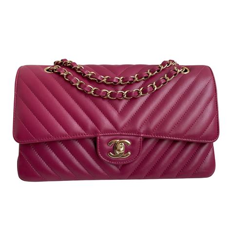 chanel 18b dark pink wallet|Chanel pink wallet price.